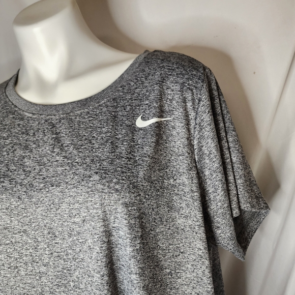 Gray Nike Short Sleeve Tee SZ 1x - Picture 2 of 11